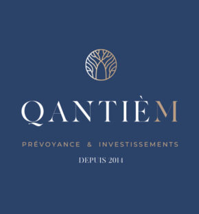 Qantièm - Stratégie, naming, logo, site internet, développement , réalisé par bonbay agence de communication digitale et graphique à Bordeaux