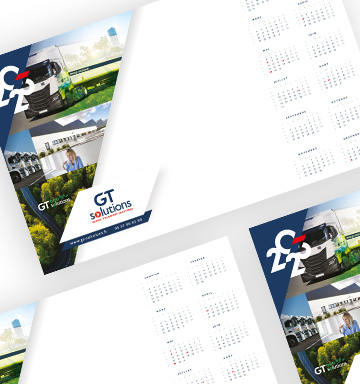 GT solutions, visible sous les mains - Print, réalisé par bonbay agence de communication digitale et graphique à Bordeaux