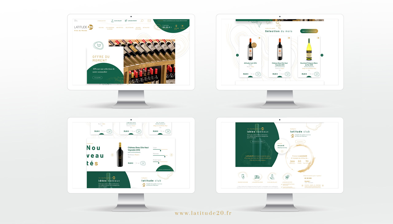 Latitude20 - Webdesign, Développement, Référencement, e-commerce - agence bonbay conseils