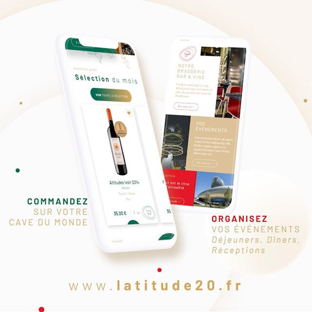 Latitude20 - Webdesign, Développement, Référencement, e-commerce - agence bonbay conseils