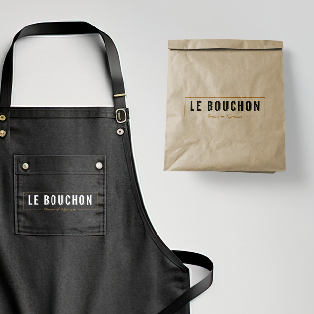 Le Bouchon, cuisine de vignerons - Design Graphique, Logo, Menu - agence bonbay conseils