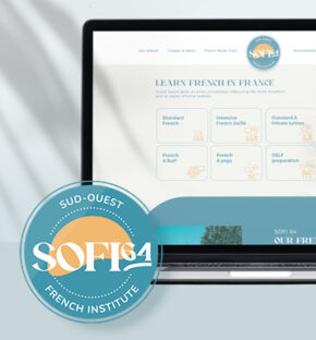 SOFI 64 - Identité visuelle, Webdesign, Développement, SEO, réalisé par bonbay agence de communication digitale et graphique à Bordeaux