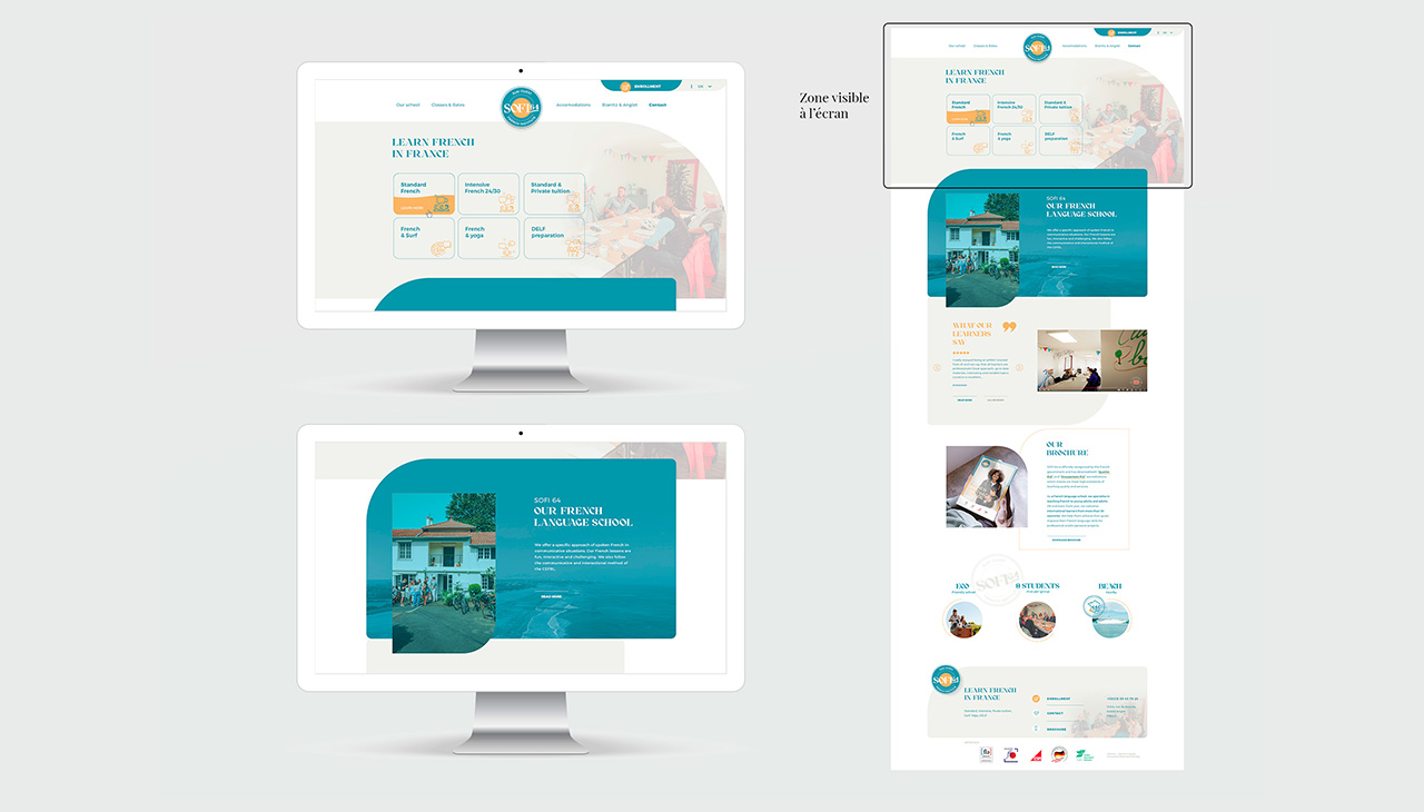 SOFI 64 - Identité visuelle, Webdesign, Développement, SEO - agence bonbay conseils