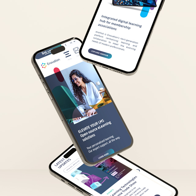 Enovation - UX/UI, design graphique, developpement, SEO - agence bonbay conseils