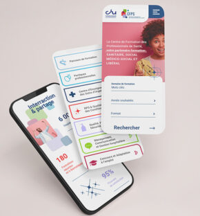 CFPS - UX/UI, design graphique, developpement, SEO, réalisé par bonbay agence de communication digitale et graphique à Bordeaux