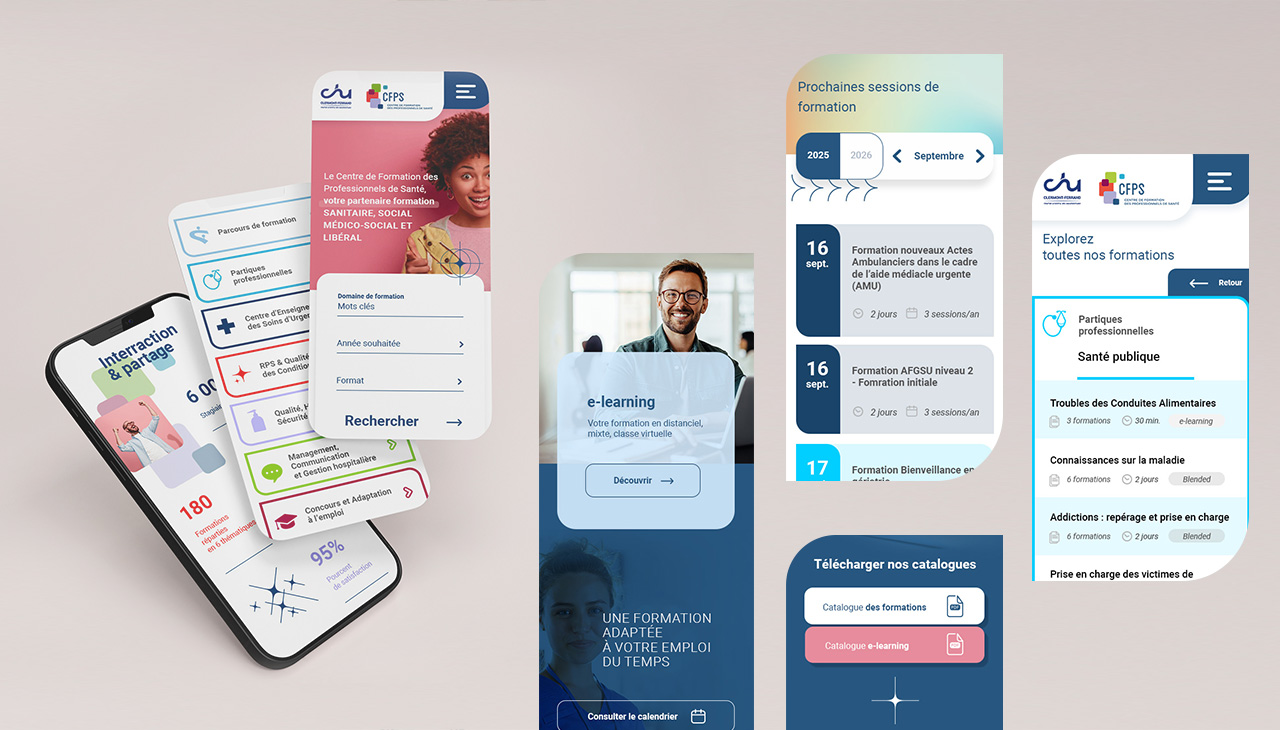CFPS - UX/UI, design graphique, developpement, SEO - agence bonbay conseils